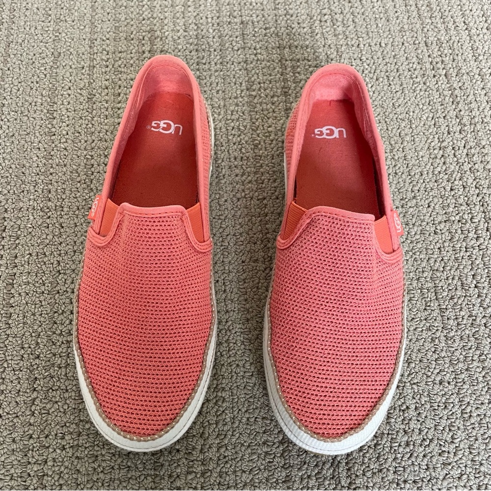 UGG Coral Knit Slip-On Sneakers